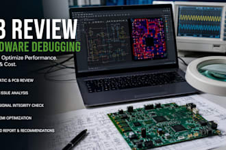 review, debug, and optimize your pcb and electronic circuit design