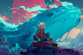 going to make a digital color illustration