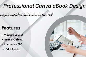 design a modern canva lead magnet and ebook