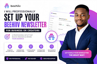 create a professional beehiiv newsletter