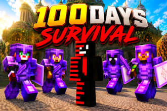 design attractive minecraft youtube thumbnails