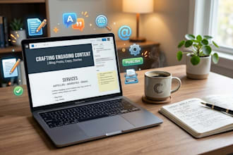 write engaging articles and blog posts for your website