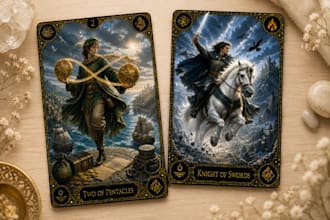 original tarot cards  unique illustrations