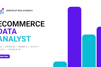 do ecommerce data analytics as your expert data analyst