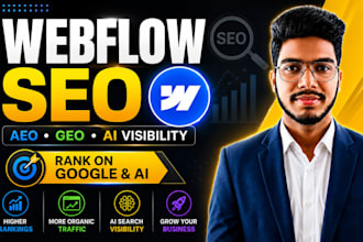 do optimize webflow SEO expert for ai search visibility optimization
