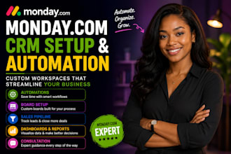 set up monday com monday crm clickup monday expert and project management
