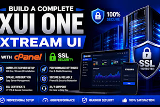 build xtream ui, xui one admin panel, iptv server setup, api ssl configuration