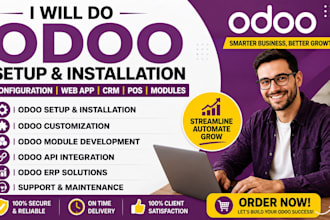 do odoo setup, odoo installation, odoo configuration, web app CRM pos modules