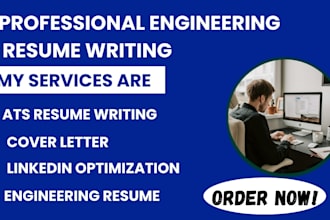 write a professional ats engineering resume, CV and cover