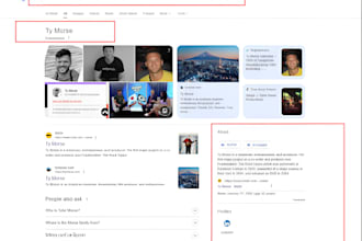 create a verified google knowledge panel for any person