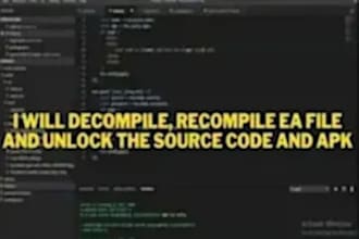 decompile ea file recompile forex ea, source code, apk unlock file license