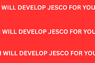 develop a jesco for you
