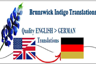 translation and proofreading from english to german incl ai mtpe