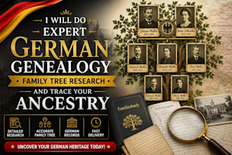 do expert german genealogy family tree research and and trace your ancestry