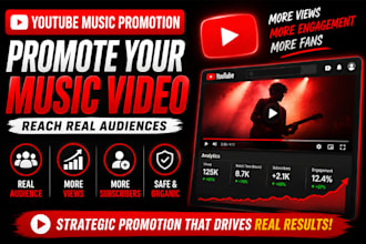 organically promote your youtube music video