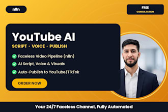 build n8n faceless youtube automation with ai videos using claude and higgsfield