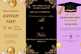 design birthday card wedding card greeting card or any event