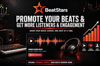 promote your beatstars music and get more listeners and engagement