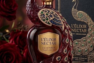 design luxury perfume packaging and 3d bottle branding