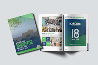 design a company profile for your business