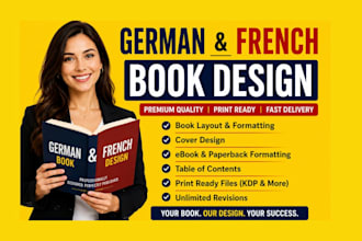 proofread, edit, format german romance, italian book, fantasy book, non fiction
