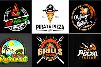 make food, cafe, bakery and restaurant logo design