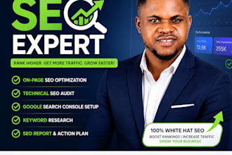 do wordpress SEO, on page optimization, technical audit, google search console