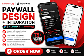 integrate high converting superwall paywall, membership website and revenuecat