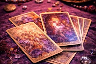 do deep tarot card reading for love, career, and life path