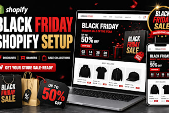 prepare your shopify store for black friday and cyber monday