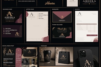 design a complete brand identity kit for your business
