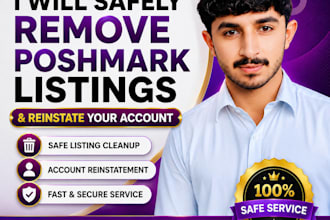 poshmark listing recoveryand account reinstatement