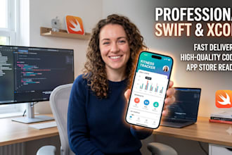 develop a custom ios mobile app using native swift coding