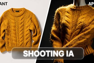 create a realistic ai photoshoot for your clothing brand
