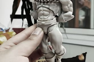 create 3d action figures miniature figurine collectibles stl models for 3d print