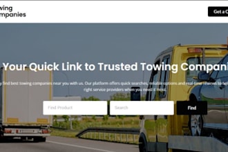 design wix towing website roadside assistance website vehicle recovery website