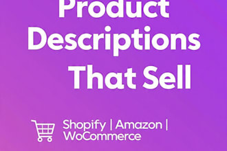 write seo product descriptions for ecommerce