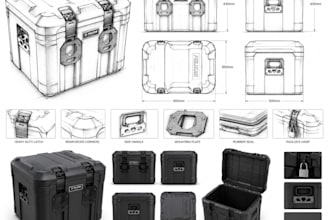 create industrial product design for you new idea