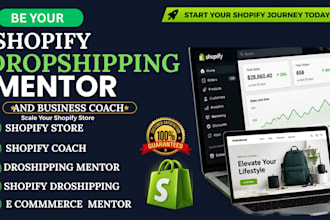 be your shopify dropshipping mentor and business coach