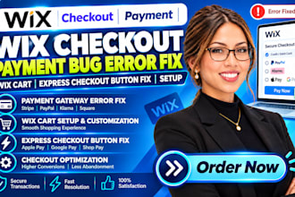 do wix checkout payment bug eror fix wix cart express checkout button fix setup