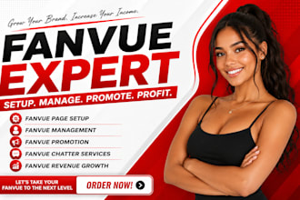 promote your fanvue page, do fanvue page promotion, fanvue page setup