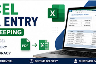 do excel bookkeeping and accounting