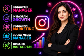 manage and promote your instagram page for organic growth