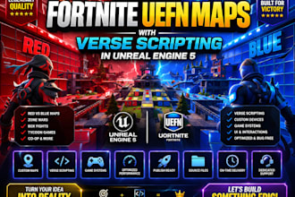 create fortnite uefn maps with verse scripting in unreal engine 5