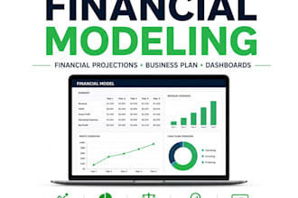create financial projections and financial models for startups and businesses