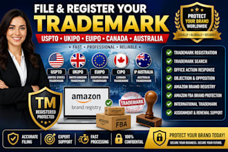 file uspto ukipo euipo canada australia trademark with objection and opposition