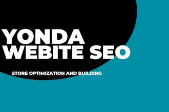 design, customize, and optimize your yonda online store