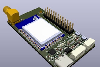designstm32 robotics and motor control pcb board with bldc servo stepper drivers
