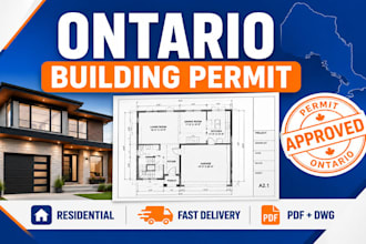 prepare ontario residential building permit drawing