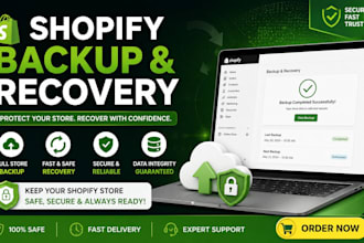 secure shopify store backup and recovery service